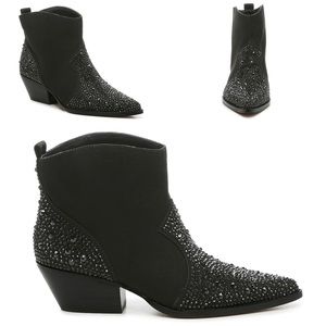 Jessica Simpson Rhinestone Cowgirl Booties
